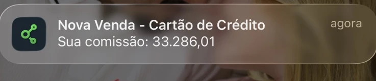 Venda no cartão com comissão de 33.286,01