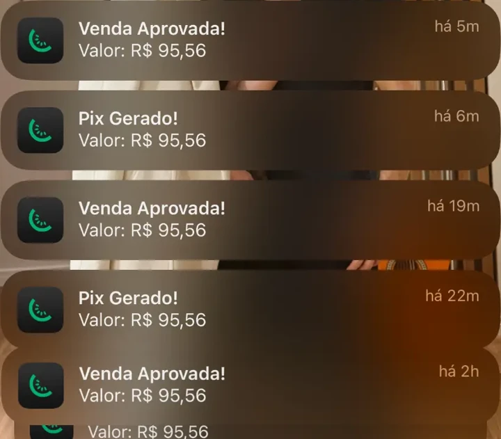 Vendas aprovadas de R$ 95,56